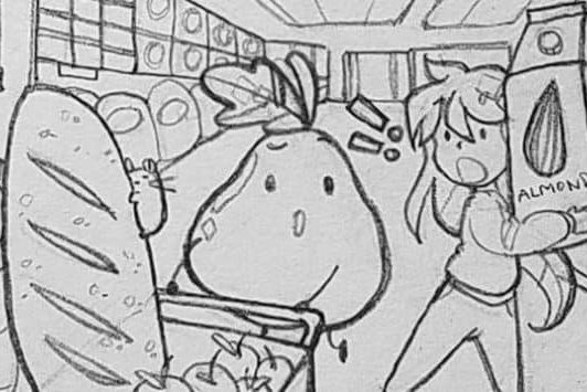 Happy Punny Thankgiving! Eden's Sketch of: Happy Punny Thankgiving!