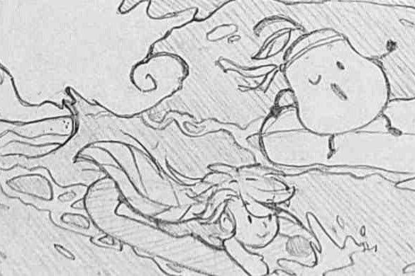 Pearfect Wave Eden's Sketch of: Pearfect Wave