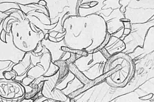 At Spigley Bumpy Dunes Eden's Sketch of: At Spigley Bumpy Dunes