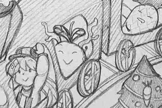 Happy Holidays! Eden's Sketch of: Happy Holidays!