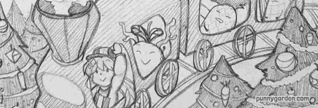 Eden's Sketch of: Happy Holidays!