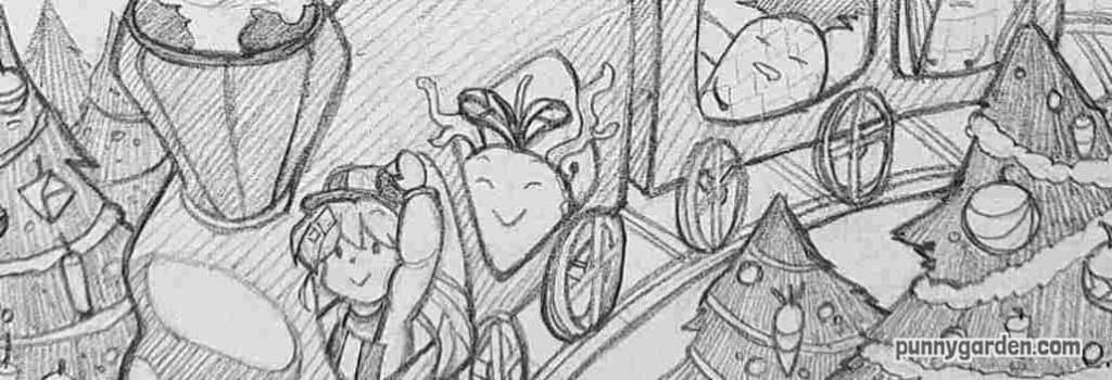 Happy Holidays! Eden's Sketch of: Happy Holidays!