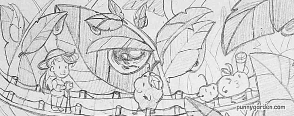 Eden's Sketch of: The Great Starborn Jungle Tour