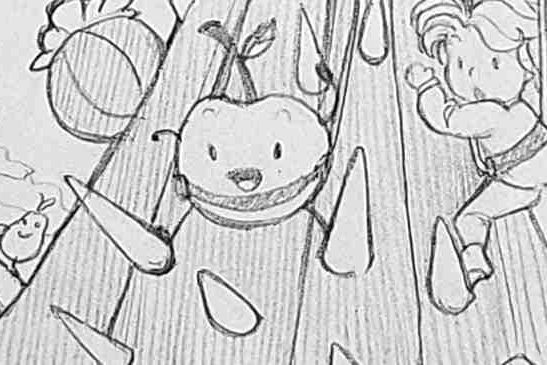 Spikiest Cactus Climb Ever Eden's Sketch of: Spikiest Cactus Climb Ever