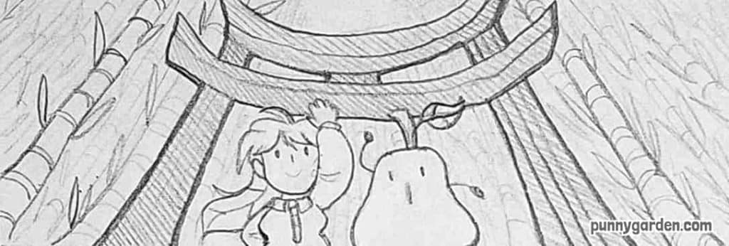 Say Hi Bamboo Eden's Sketch of: Say Hi Bamboo