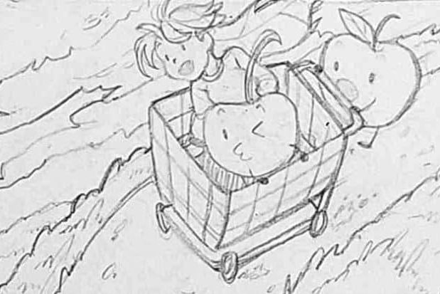 Shopping Cart Roller Gang Eden's Sketch of: Shopping Cart Roller Gang