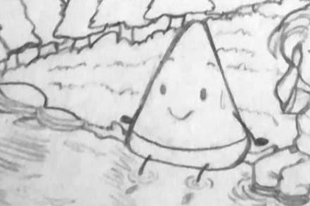 A Relaxing Hike Eden's Sketch of: A Relaxing Hike