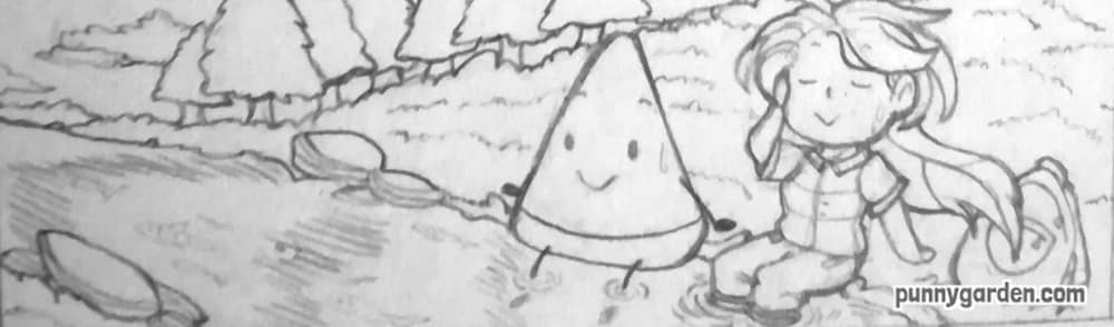 Eden's Sketch of: A Relaxing Hike