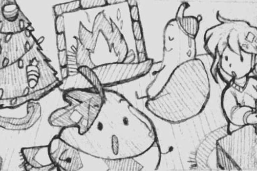 Casual Tea Brewing in a Blizzard Eden's Sketch of: Casual Tea Brewing in a Blizzard