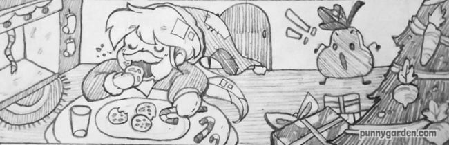 A Silly Christmas Prank Eden's Sketch of: A Silly Christmas Prank