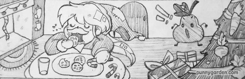 A Silly Christmas Prank Eden's Sketch of: A Silly Christmas Prank