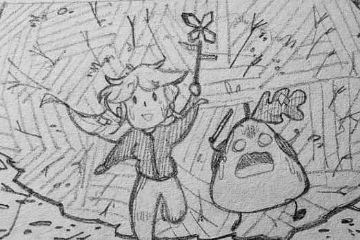 Massive Ferocious Tumbleweed Eden's Sketch of: Massive Ferocious Tumbleweed