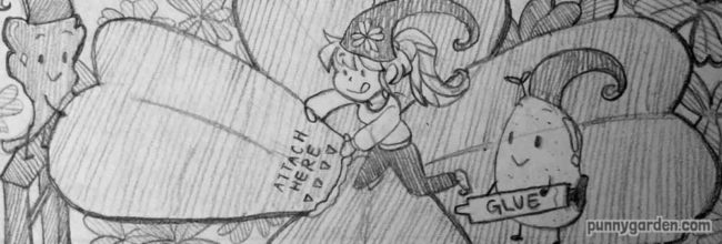 Eden's Sketch of: Clover Re-pear Crew