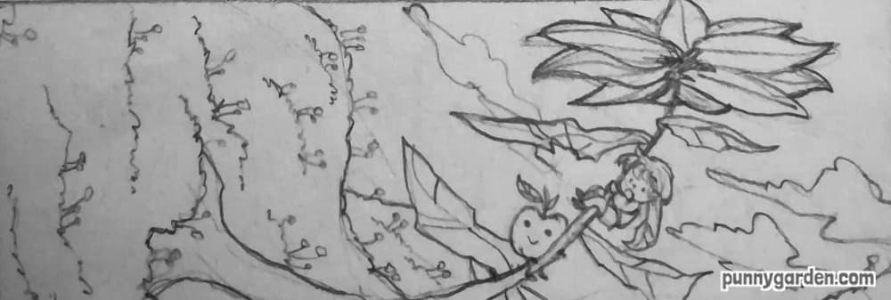 Sunflower Twister Season! Eden's Sketch of: Sunflower Twister Season