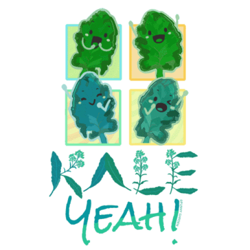 Kale Yeah Design Illustration: Kale Yeah