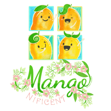 Mangonificent Design Illustration: Mangonificent