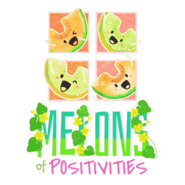Melons of Positivities Design Illustration: Melons of Positivities