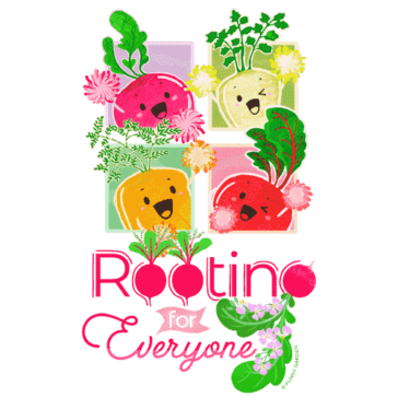 Rooting for Everyone Design Illustration: Rooting for Everyone