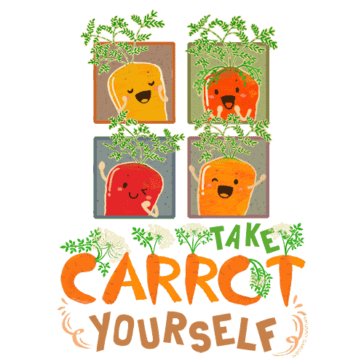 Take Carrot Yourself Design Illustration: Take Carrot Yourself